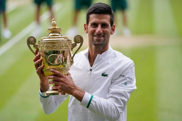 Les tournois remportés par Novak Djokovic